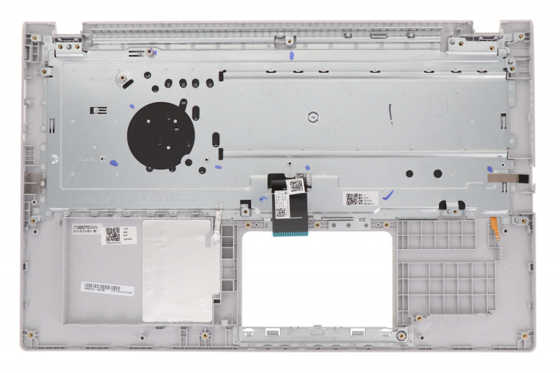 Backlit silver Asus keyboard