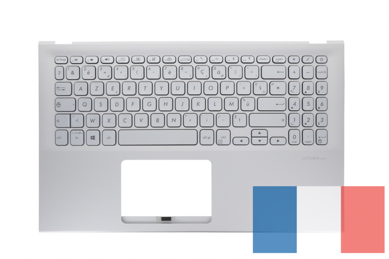 Silver backlit keyboard - Genuine Asus
