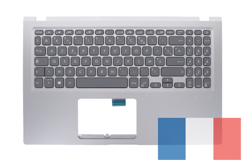 Silver French Asus keyboard
