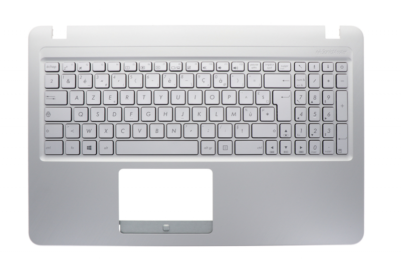 Replacement silver French keyboard for Asus