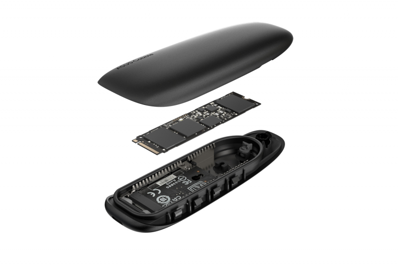 Cobble Black SSD Case