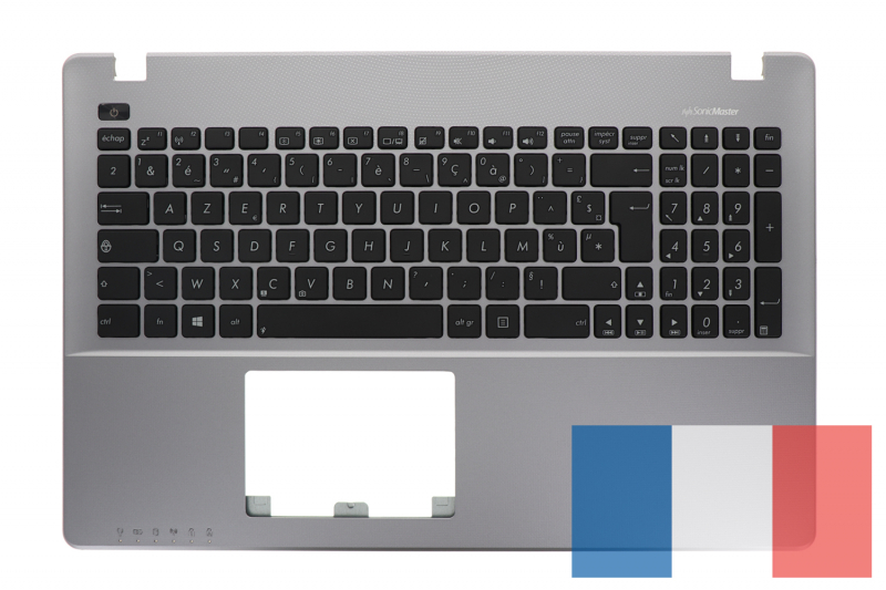 Asus Grey French keyboard