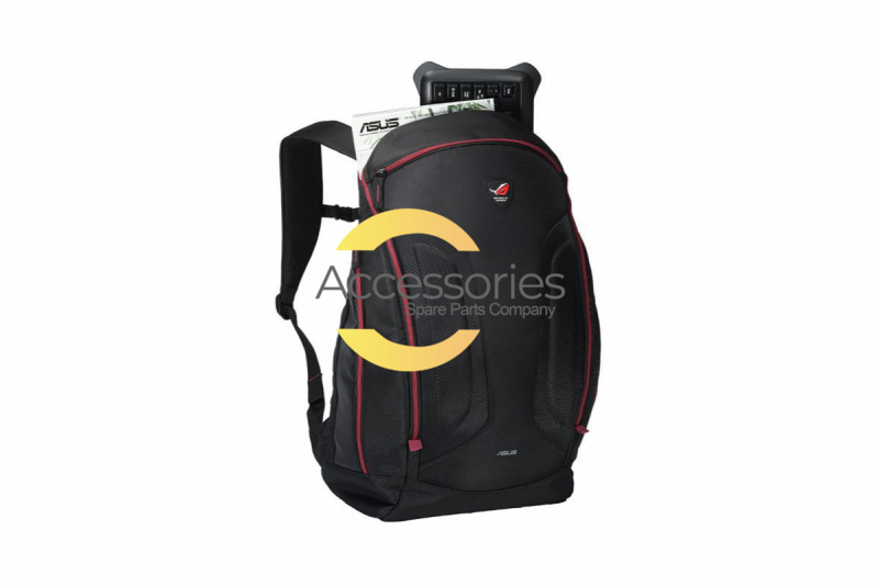 Black and red ROG Shuttle 2 Backpack 17