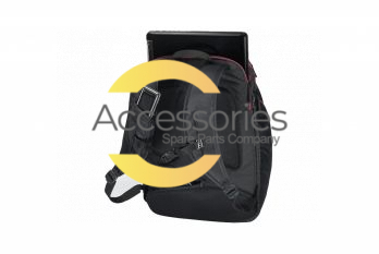 Black and red ROG Shuttle 2 Backpack 17