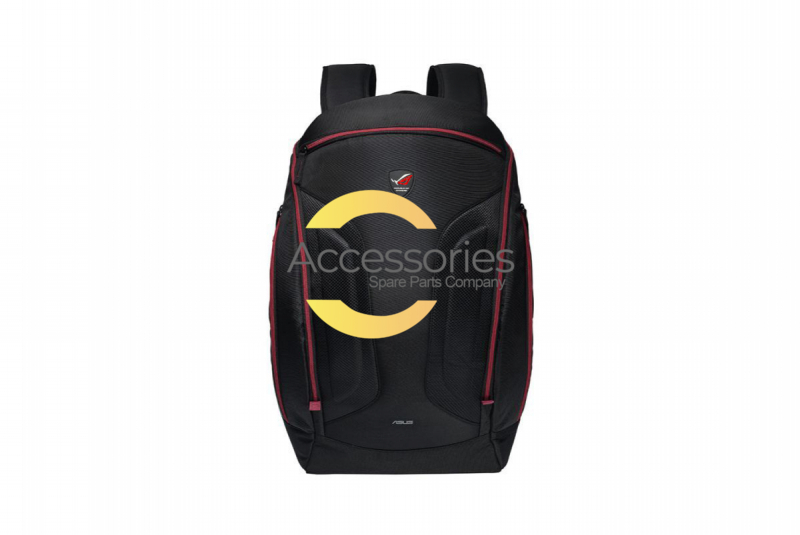 Black and red ROG Shuttle 2 Backpack 17