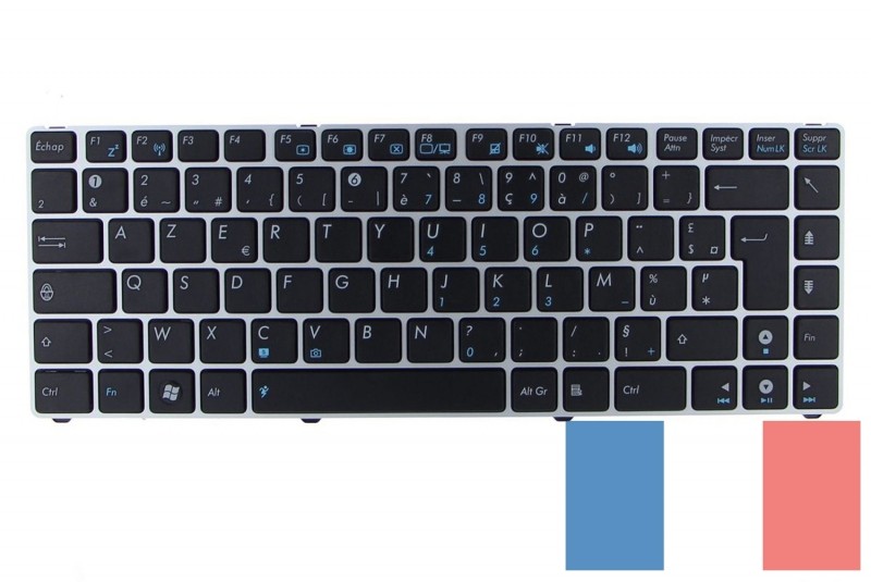 Gray Asus Keyboard - 04GNX62KFR00-2