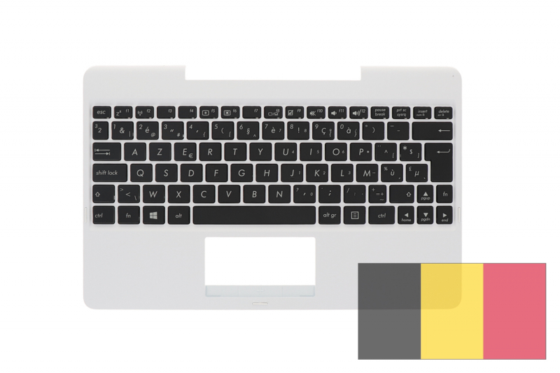 Asus white Belgian QWERTY Transformer keyboard