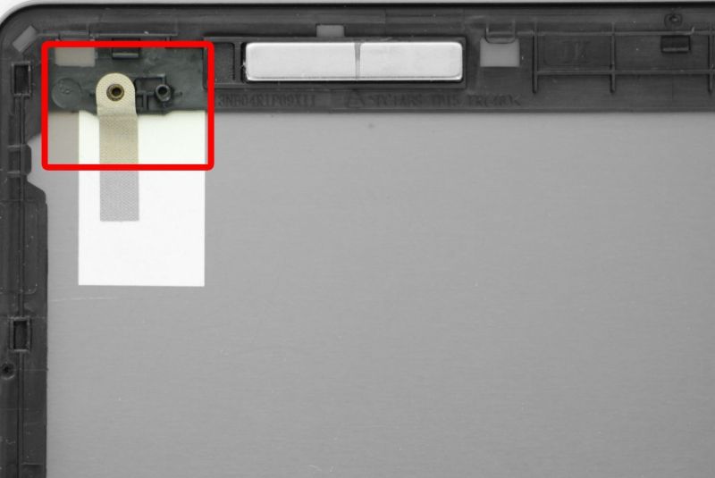 Asus ZenBook Grey FHD 13-inch LCD cover