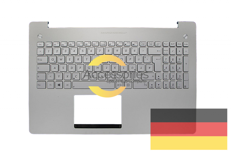 Asus Black German QWERTZ backlight keyboard ROG