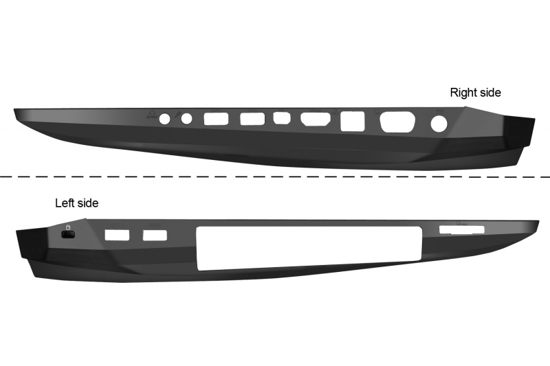 Asus ROG 17-inch black Bottom Case