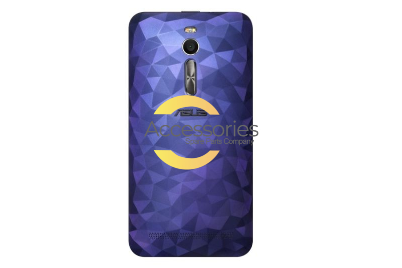 ZenFone Selfie Blue rear cover Illusion Polygon | Official