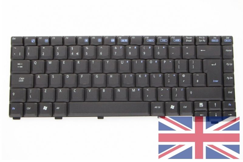 Black QWERTY English Keyboard for Asus Vivobook