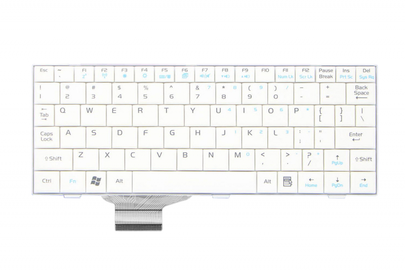 Asus White US keyboard