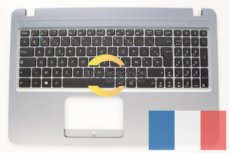 Asus Vivobook Grey French Keyboard