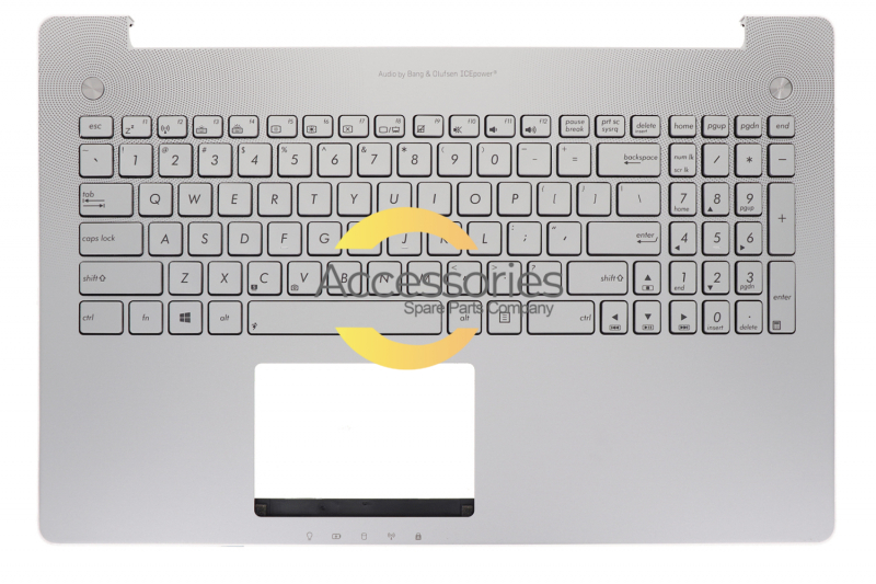 Grey US QWERTY backlight keyboard  ROG