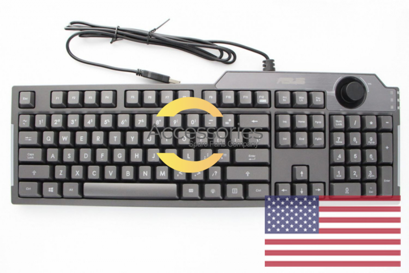 Asus Wired US QWERTY gamer keyboard for desktop
