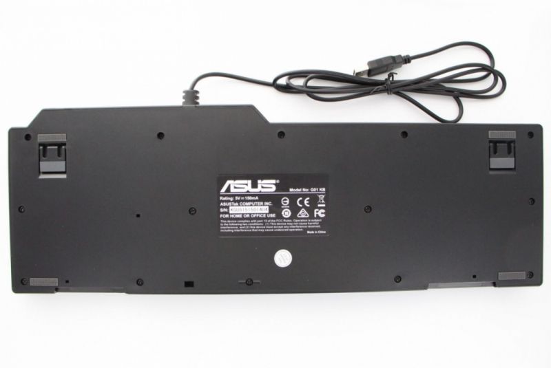 Wired US QWERTY gamer keyboard for desktop