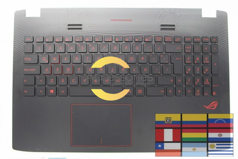 Asus ROG Black Latin QWERTY Backlight | Official Asus Partner - A- accessories.com