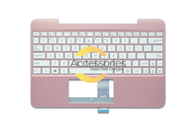 Clavier or rose QWERTY américain Transformer Asus