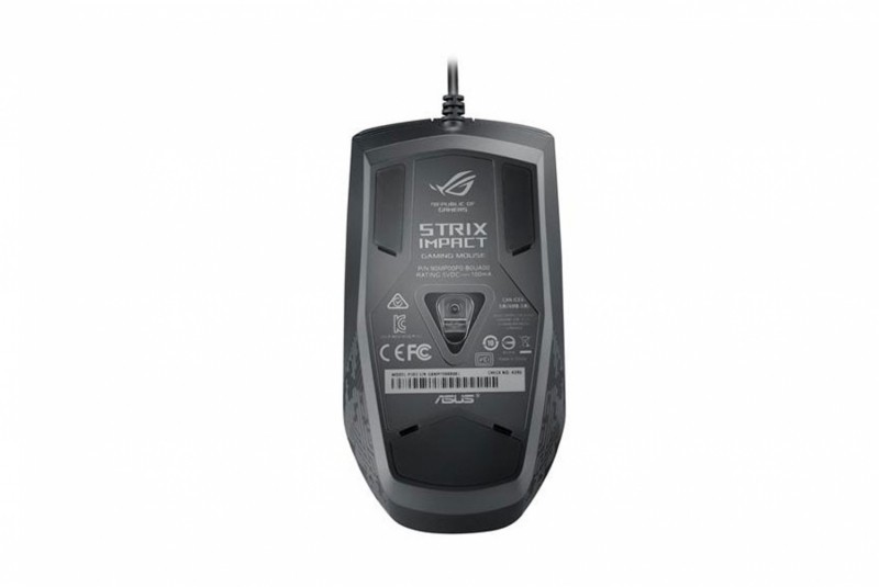 Asus Black Impact ambidextrous Mouse (wired)