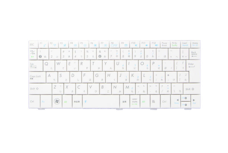 Asus Japanese white AZERTY keyboard for Eee Pc