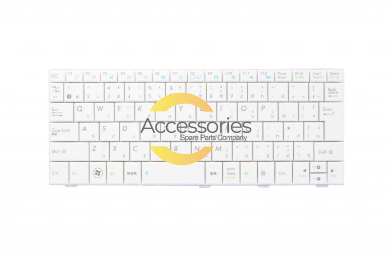 Asus Japanese white AZERTY keyboard for Eee Pc