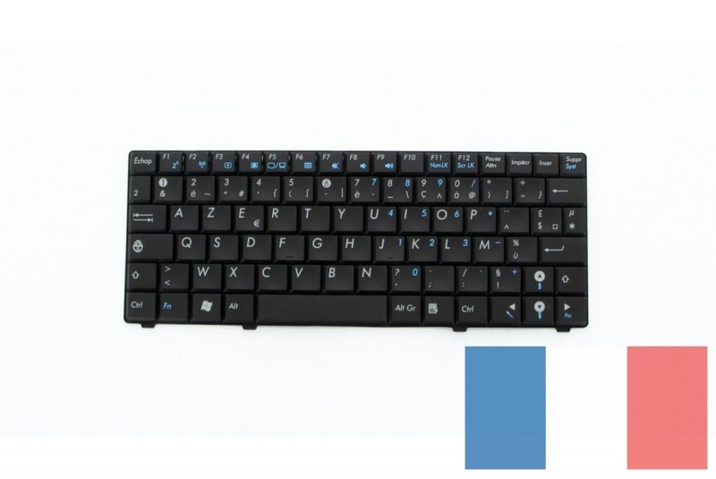 Asus Black Netbook Eee PC AZERTY keyboard