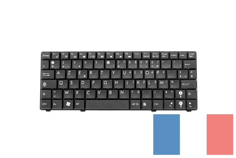Asus Black Netbook AZERTY keyboard Asus black keyboard AZERTY