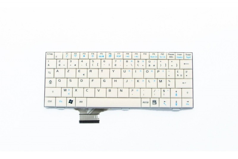 Asus White Netbook  AZERTY keyboard