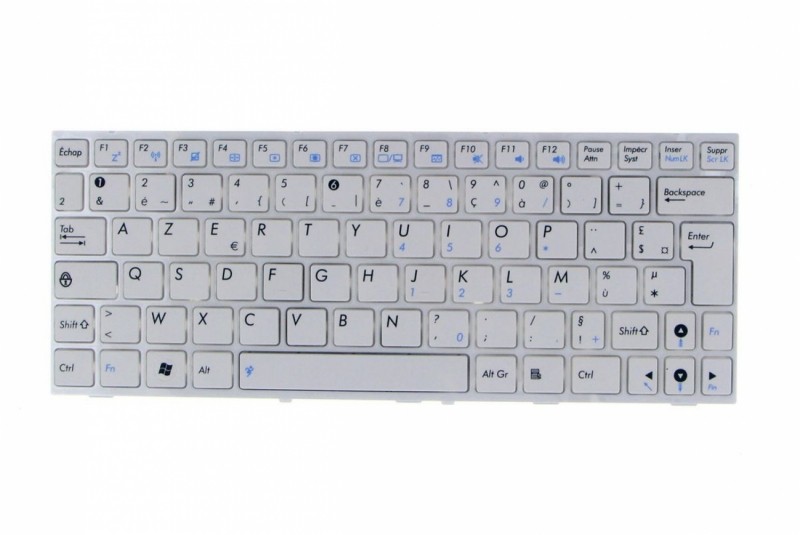 Asus White  AZERTY keyboard  Seashell