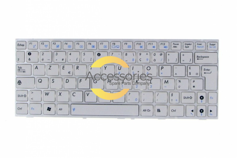 Asus White  AZERTY keyboard  Seashell