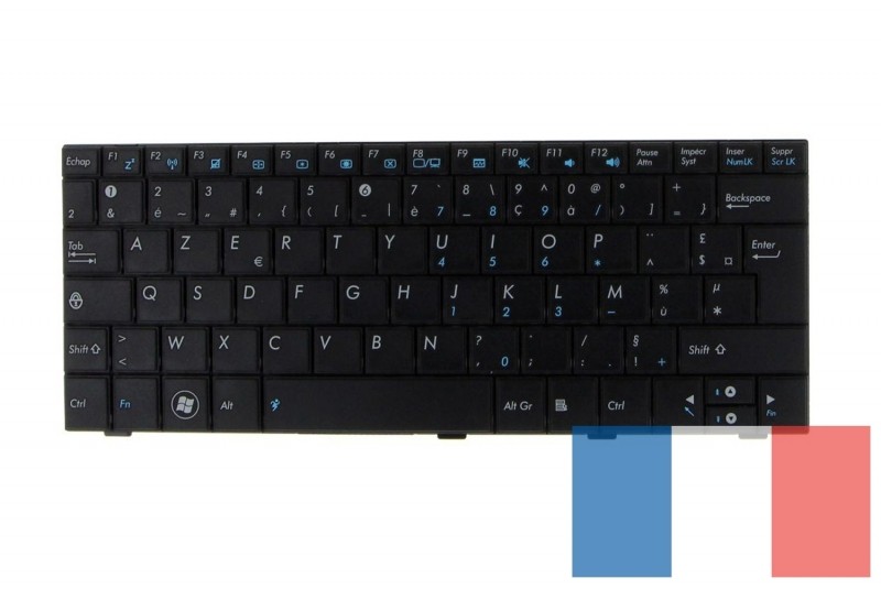 Asus EeePc Black French keyboard