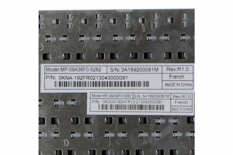 Asus EeePc Black French keyboard