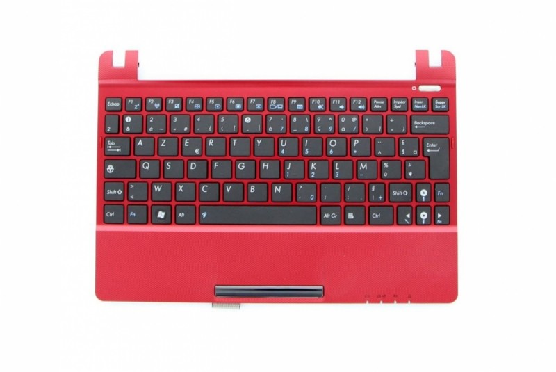 Asus Red Netbook AZERTY keyboard
