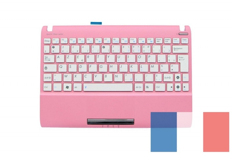 Asus Light pink AZERTY keyboard