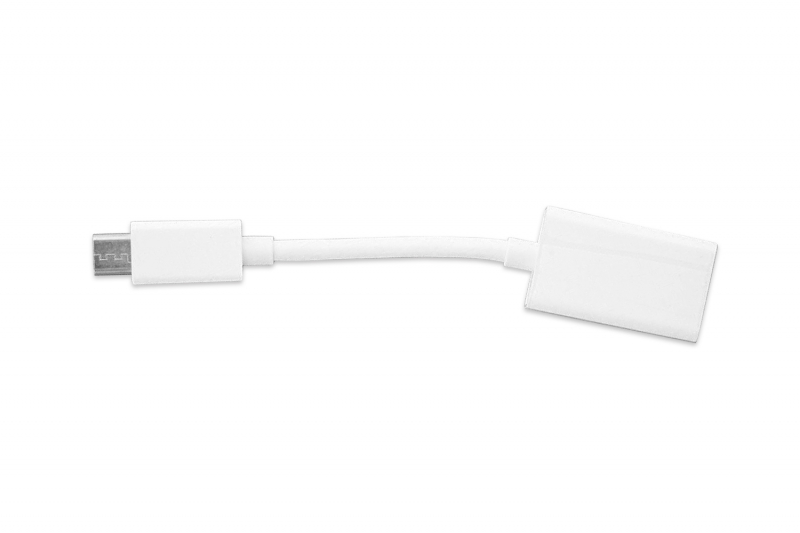 ZenFone White USB A to Micro USB B adapter