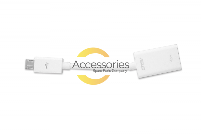 Asus White USB A to Micro USB B adapter ZenFone