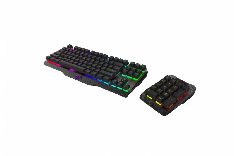 ROG Claymore Backlight gamer keyboard Cherry MX Brown