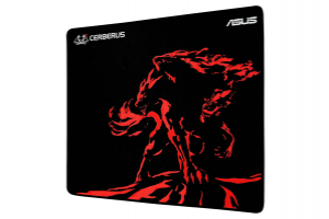 ROG Cerberus Mat Plus red gaming mouse pad