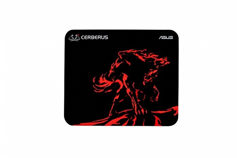 ROG Cerberus Mat Plus red gaming mouse pad