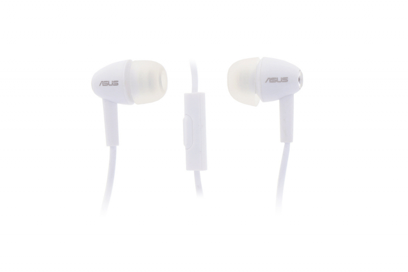 ZenFone and ROG Phone White earphones White ZenFone and ROG Phone earphones