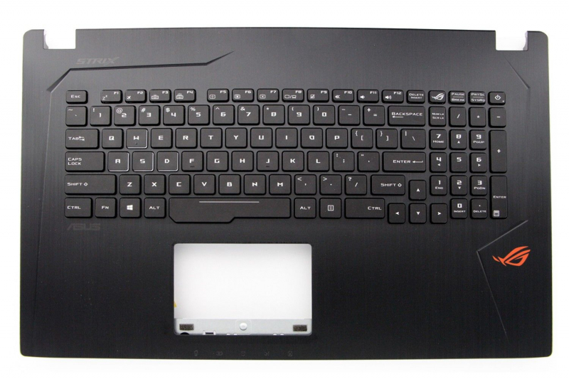 Asus black American backlit keyboard
