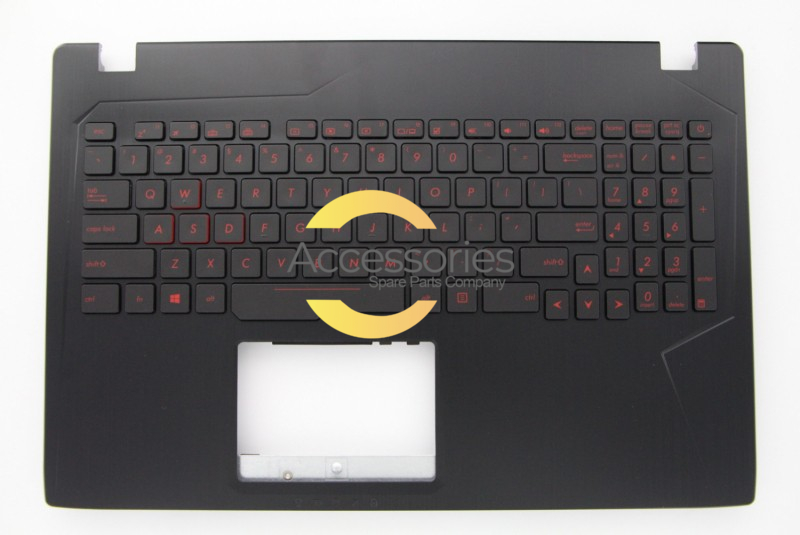 US QWERTY black backlit keyboard ROG STRIX