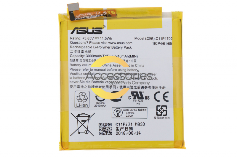 Asus Zenfone Battery Replacement C11P1616 