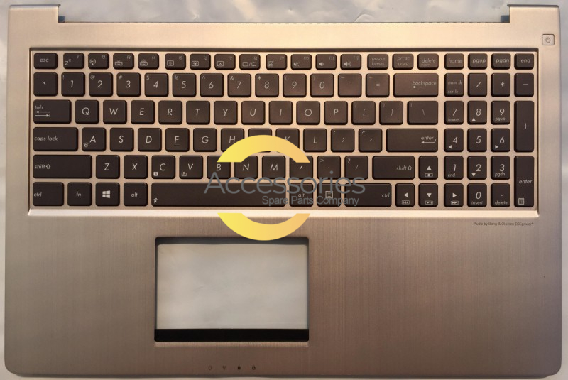 Asus Silver backlit US QWERTY keyboard