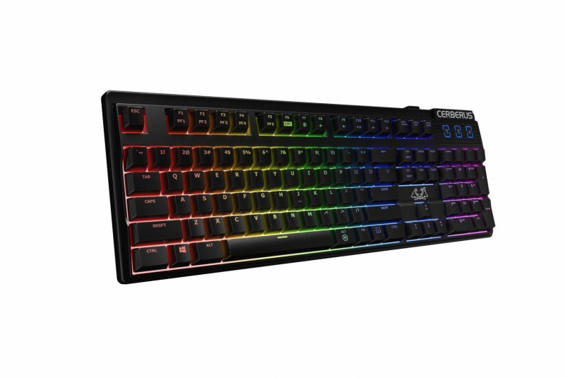 Asus Cerberus Mech QWERTY US Black Gamer Keyboard
