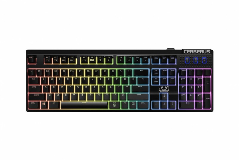 Asus Cerberus Mech QWERTY US Black Gamer Keyboard