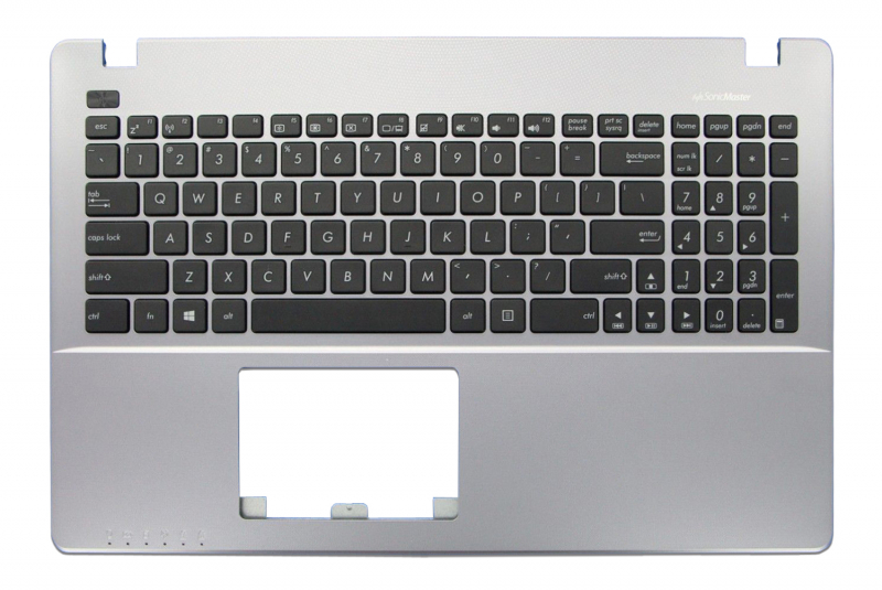 Asus Grey American keyboard - 90NB08Y2-R31US0
