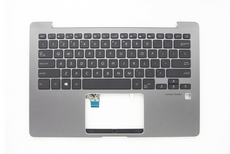 Asus ZenBook Grey backlit American keyboard