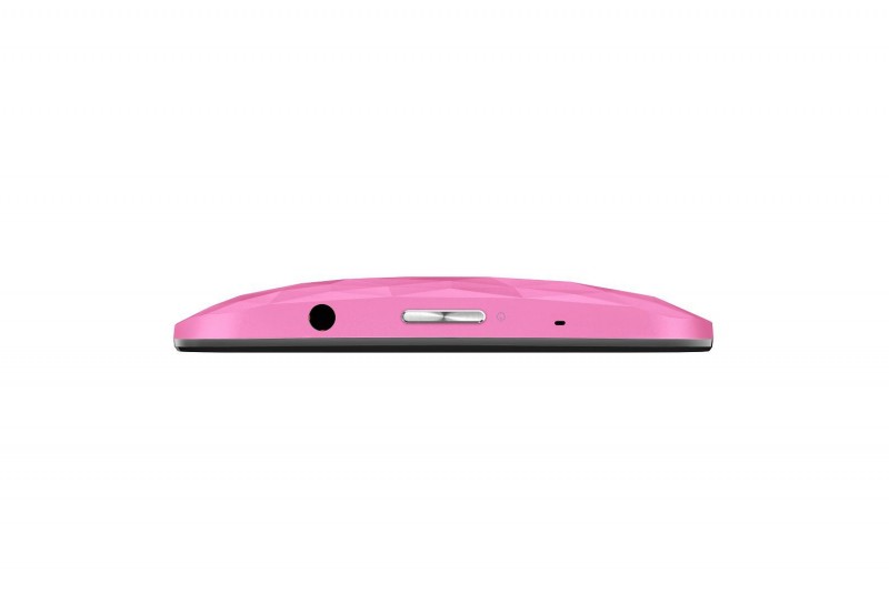 ZenFone Selfie Pink rear cover Illusion Polygon